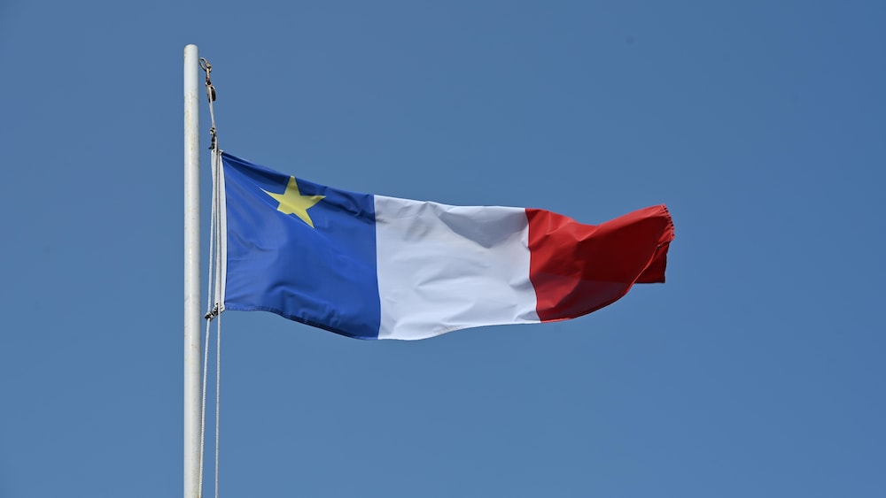 Le drapeau acadien 