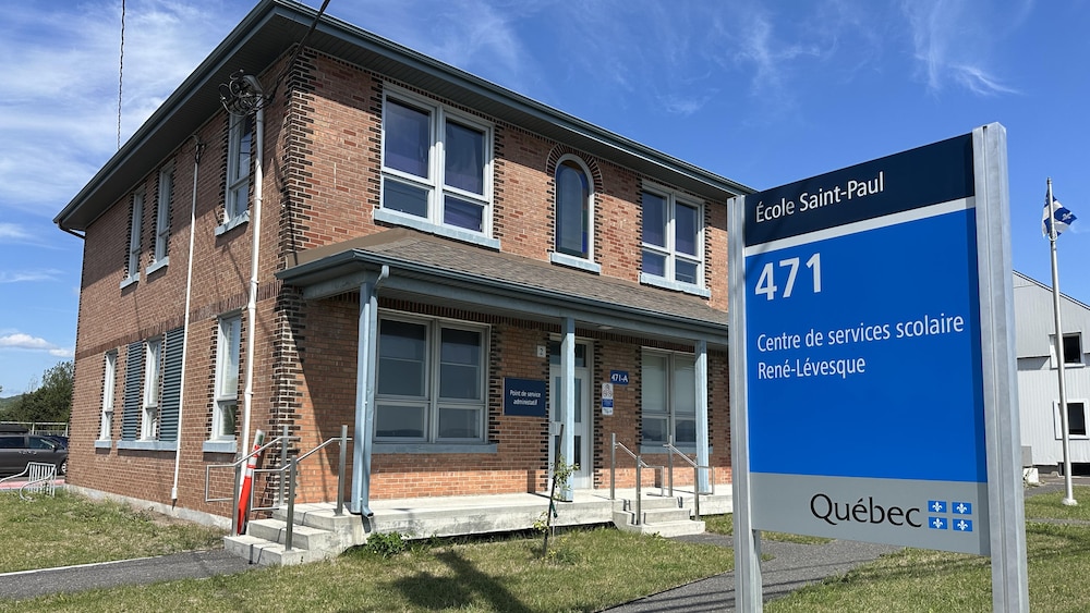Une école.