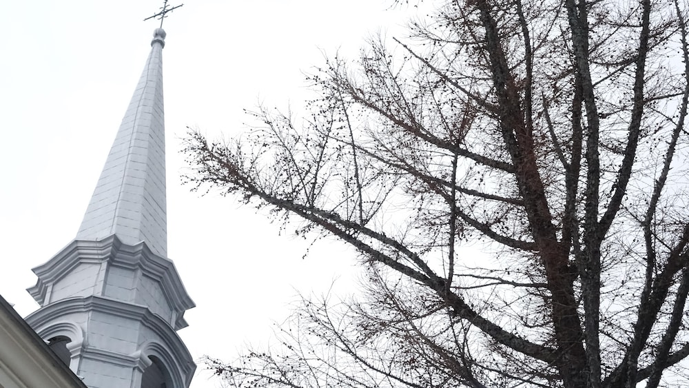 L'église Notre-Dame du Sacré-Cœur de Rimouski.