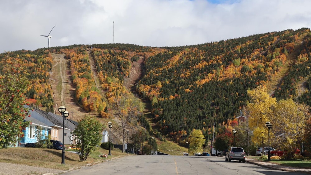 Murdochville en automne.