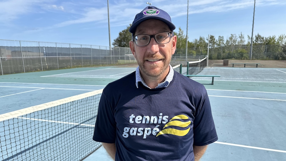 Patrick Soucy de Tennis Gaspé. 