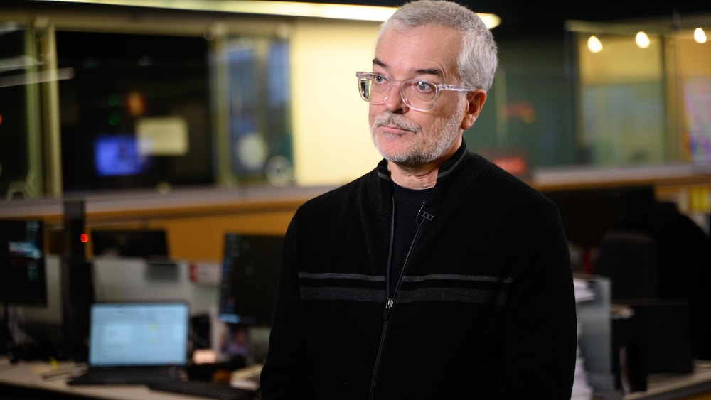 Pierre-Marcel Desjardins en entrevue, le 7 janvier 2026.