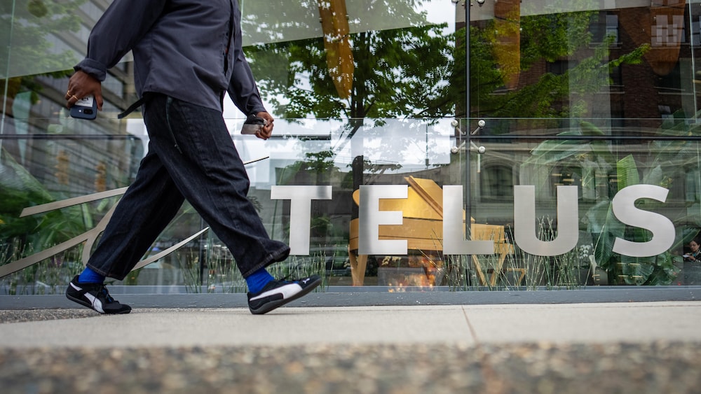 Le siège social de la société TELUS au TELUS Garden, au centre-ville de Vancouver, en Colombie-Britannique, le mercredi 6 mai 2026.