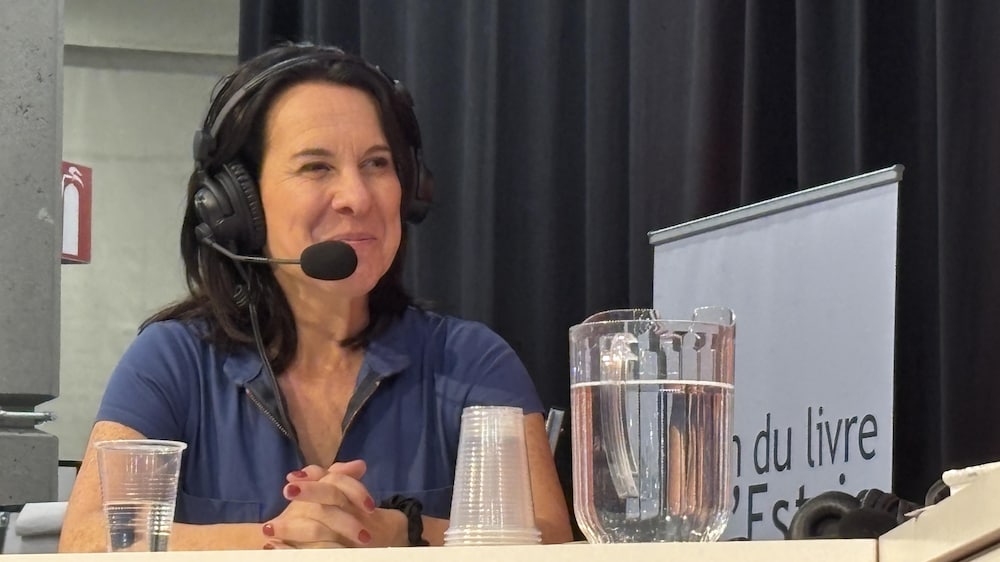 Valérie Plante, autrice du roman Grenades.
