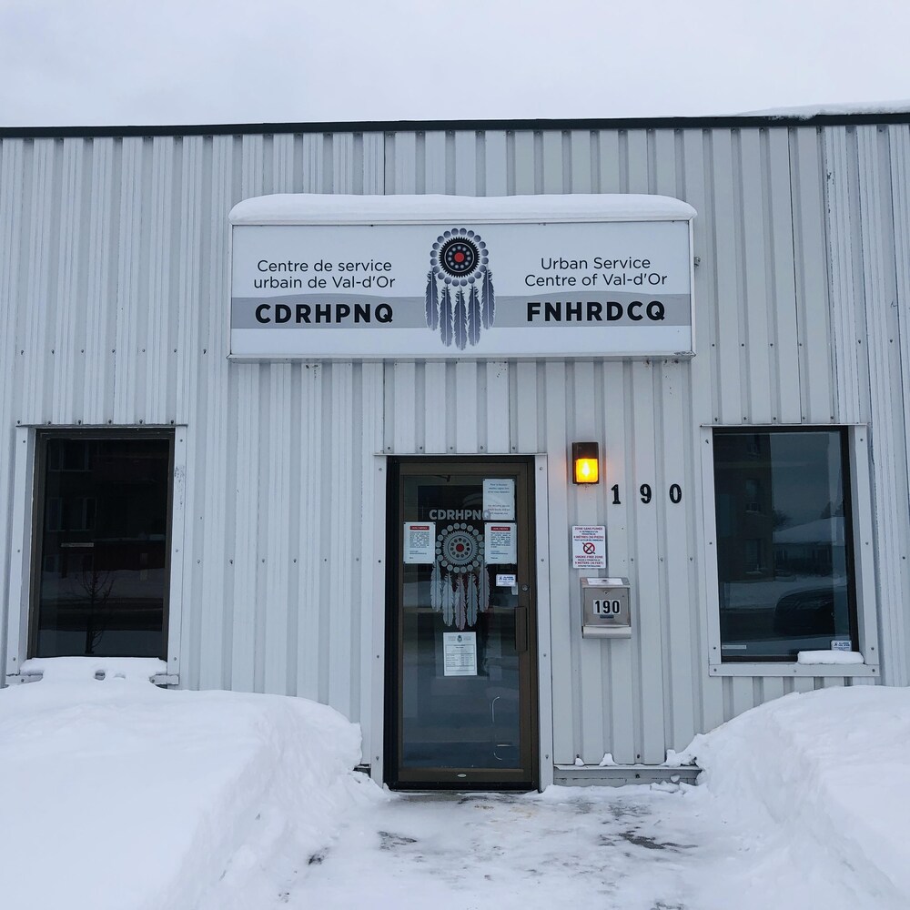 Photo des bureaux de l'un des centres de service en emploi et formation (CSEF) au Québec, quatre sont en milieu urbain, notamment à Val-d'Or.