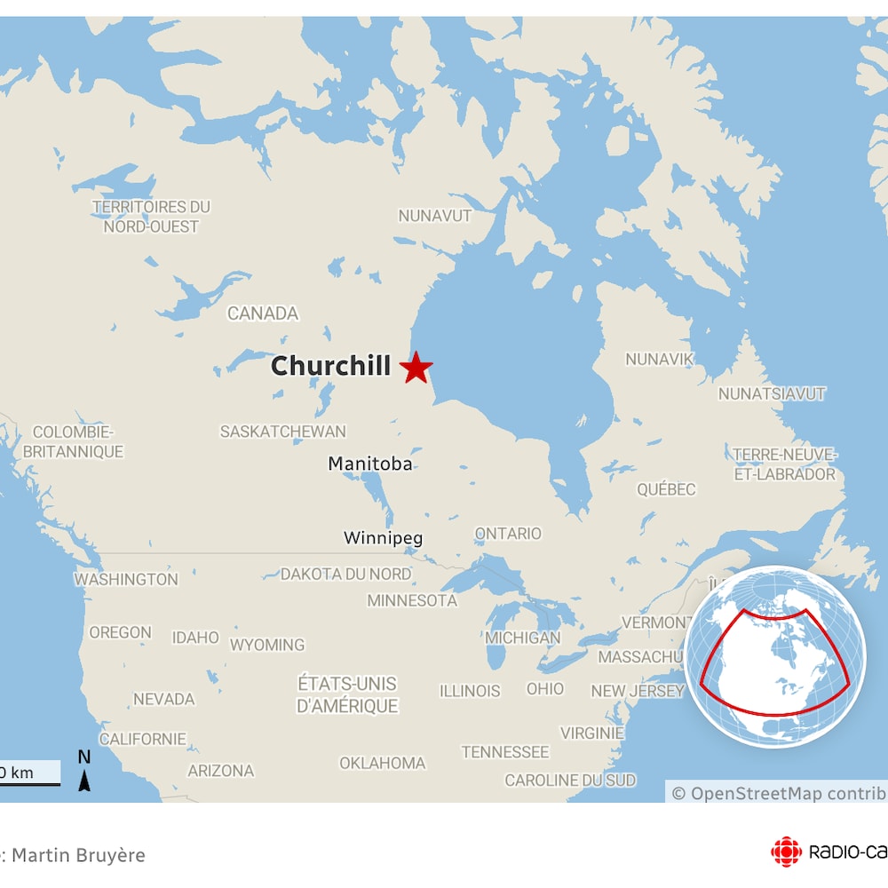 Churchill au Manitoba