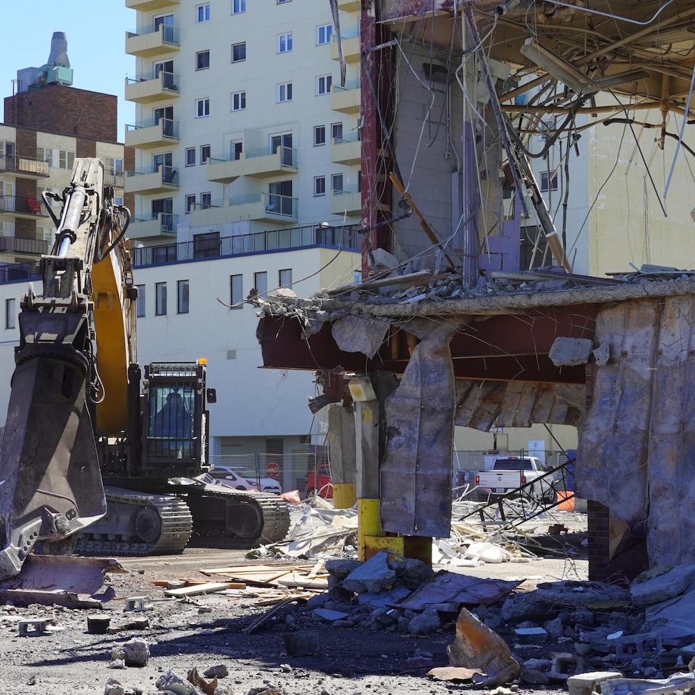 La Grande Place de Rimouski, des belles années à la démolition RadioCanada.ca