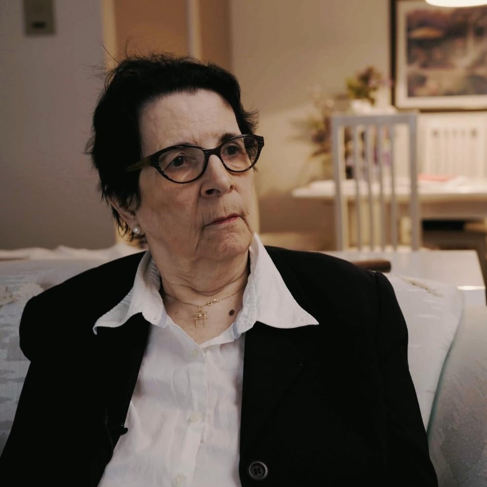 Doris Allard, 72 ans, locataire de la rue Michel à Victoriaville.
