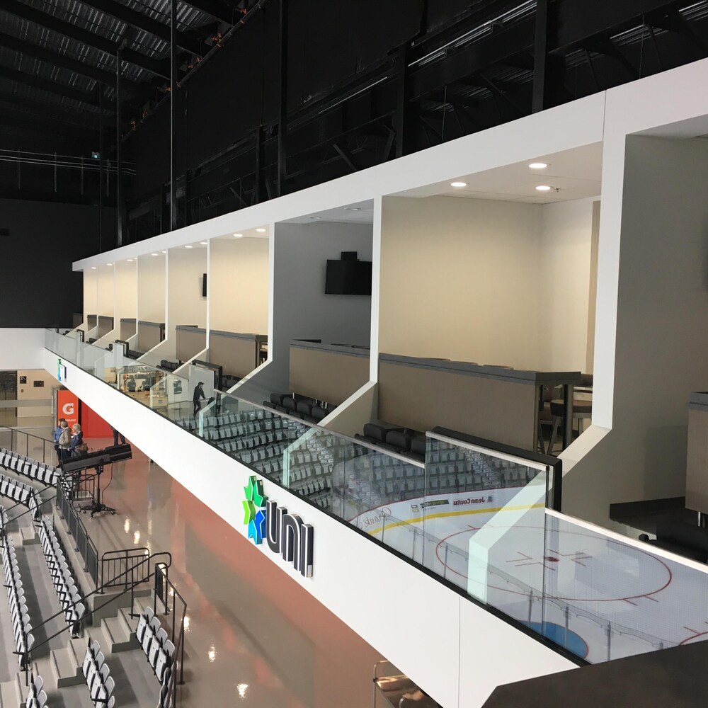 Edmundston découvre son nouvel aréna RadioCanada.ca