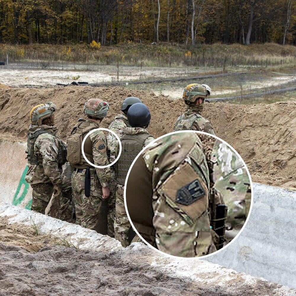 Des militaires ukrainiens participent à un entraînement.