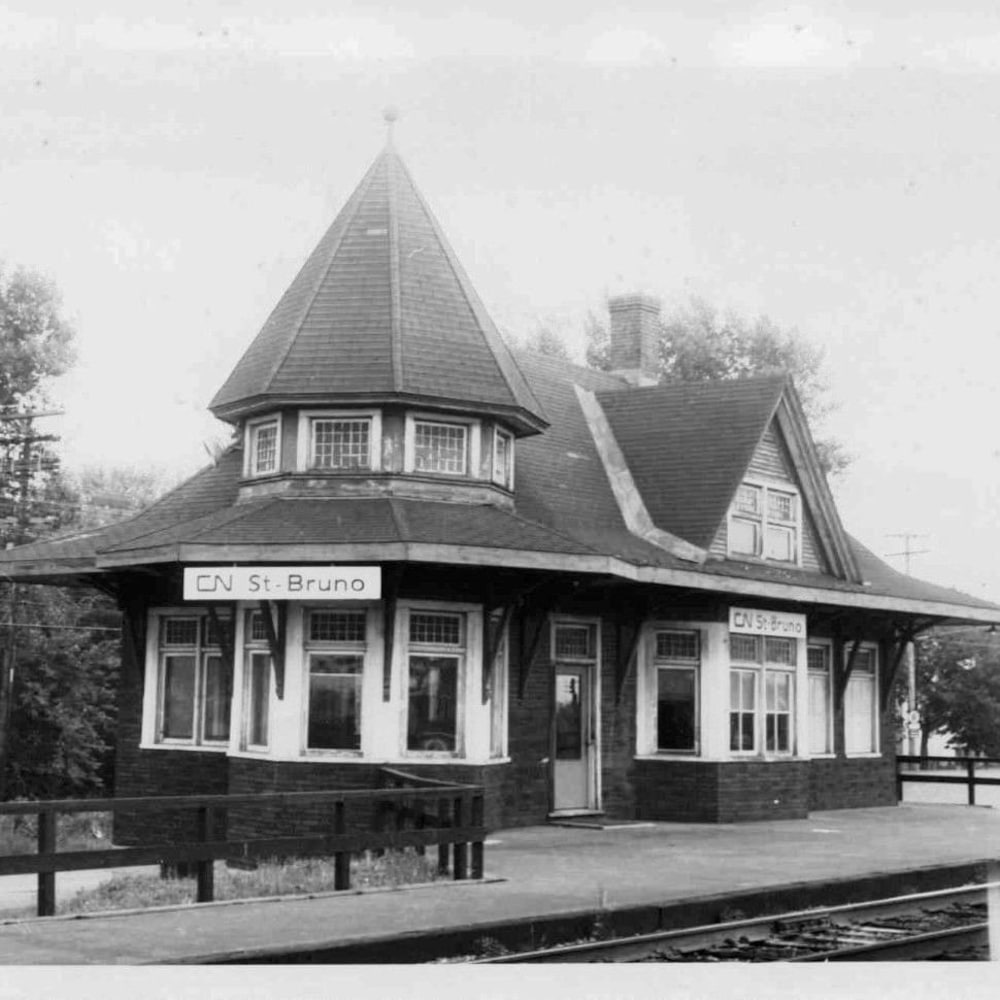 La gare de Saint-Bruno-de-Montarville