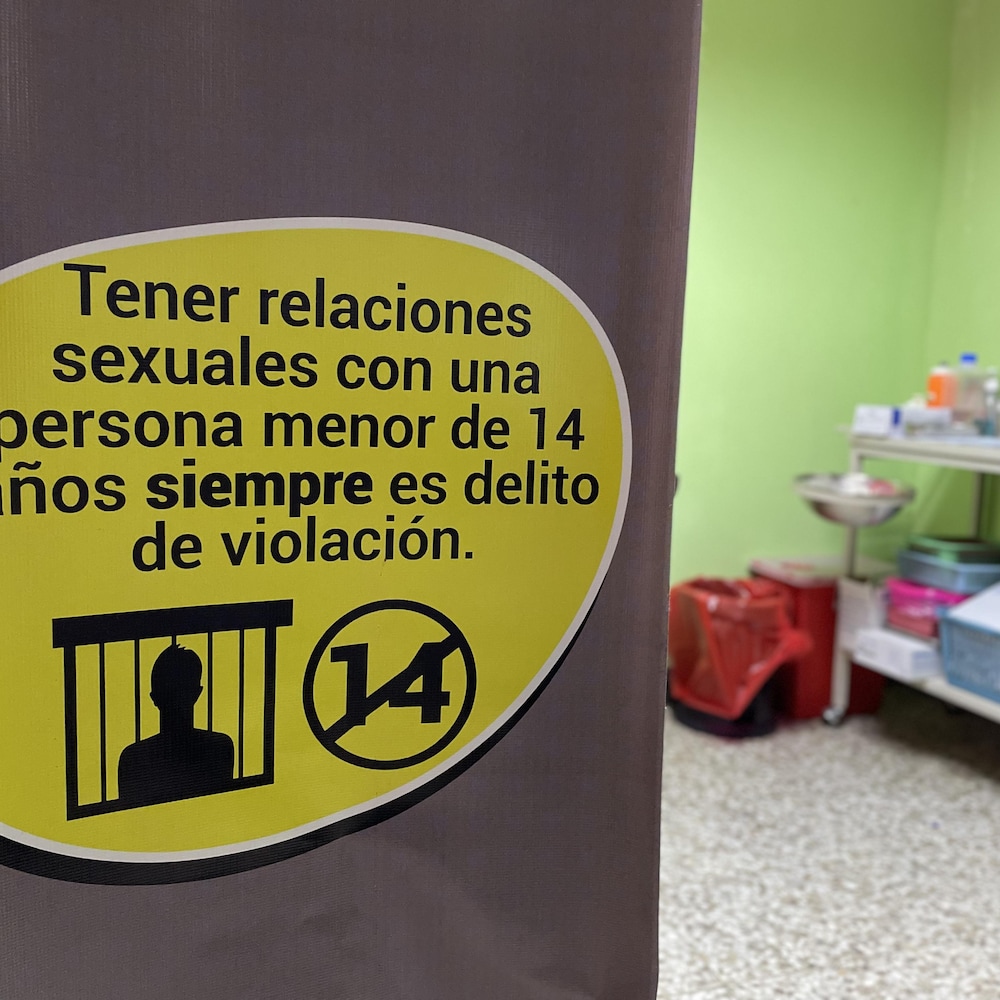 panneau informatif. 