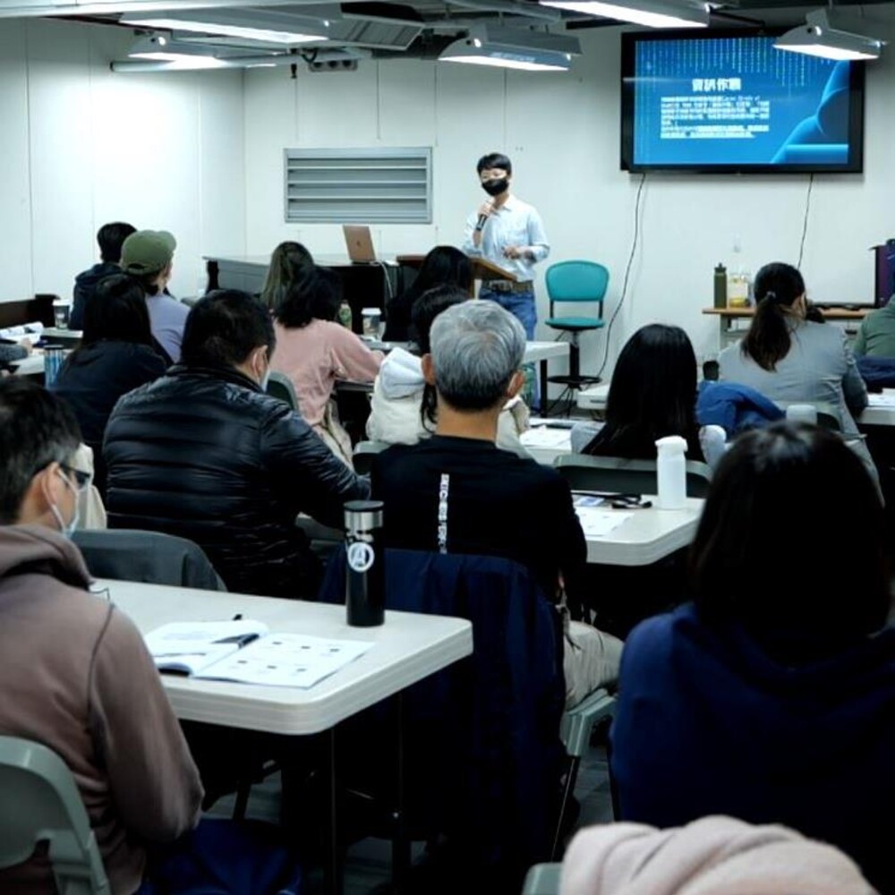 2月18日，黑熊学院的认知作战培训课程。