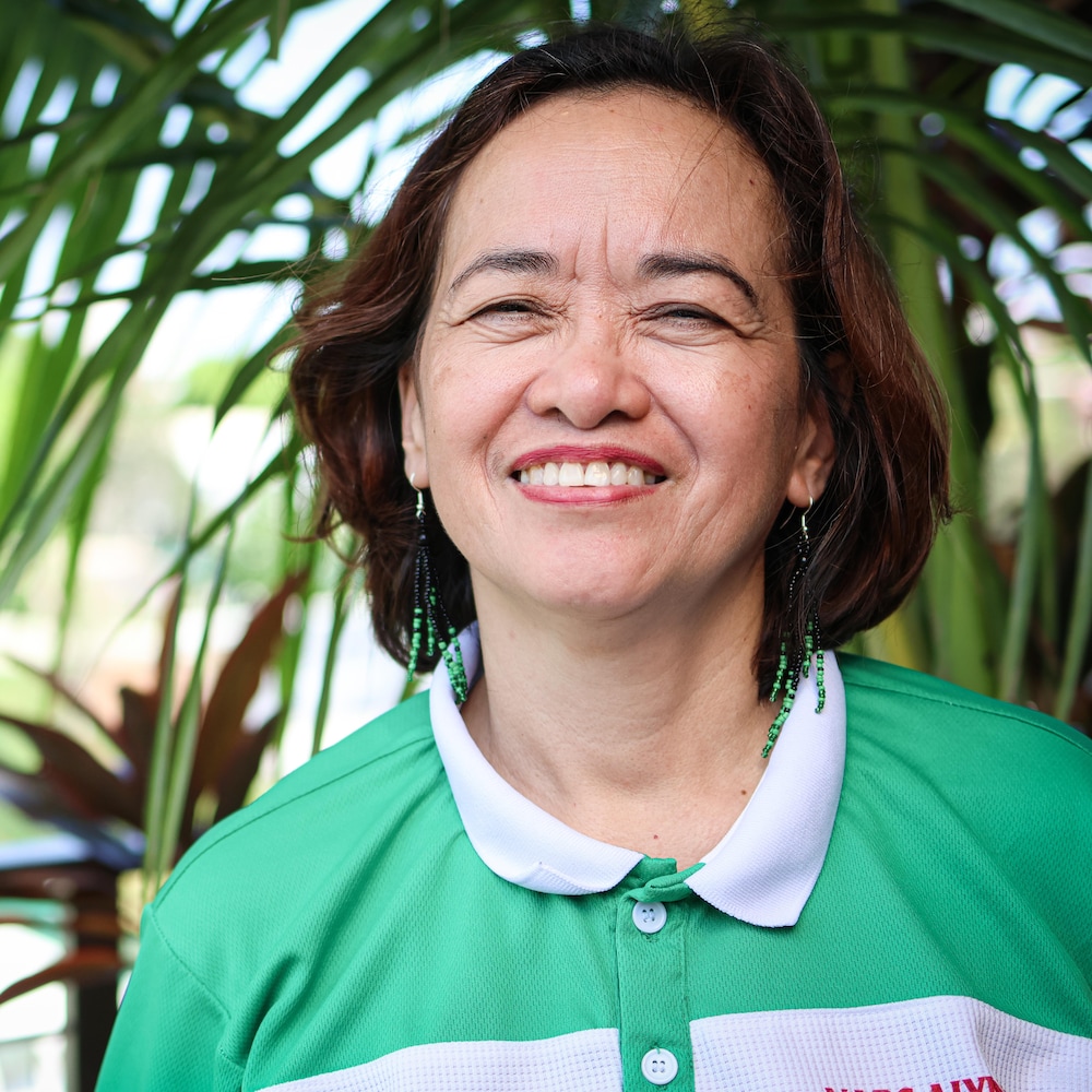 Portait de Jocelyn Andamo,aux Philippines, en mai 2025.