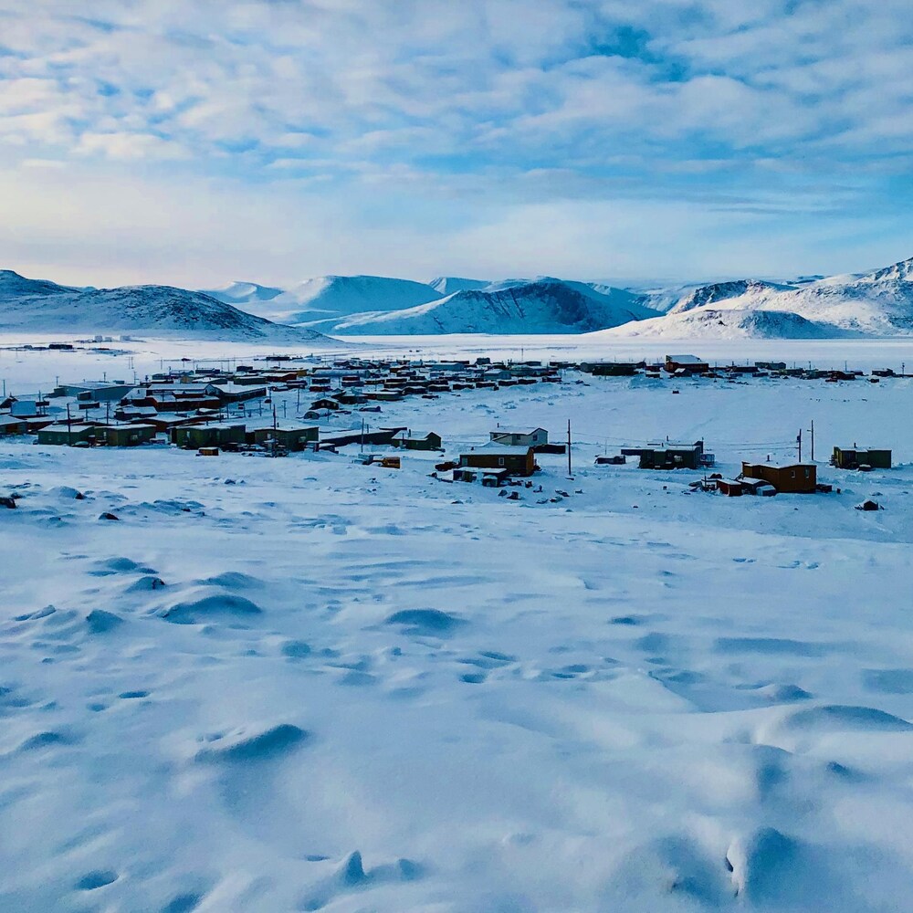 Le hameau de Qikiqtarjuaq.