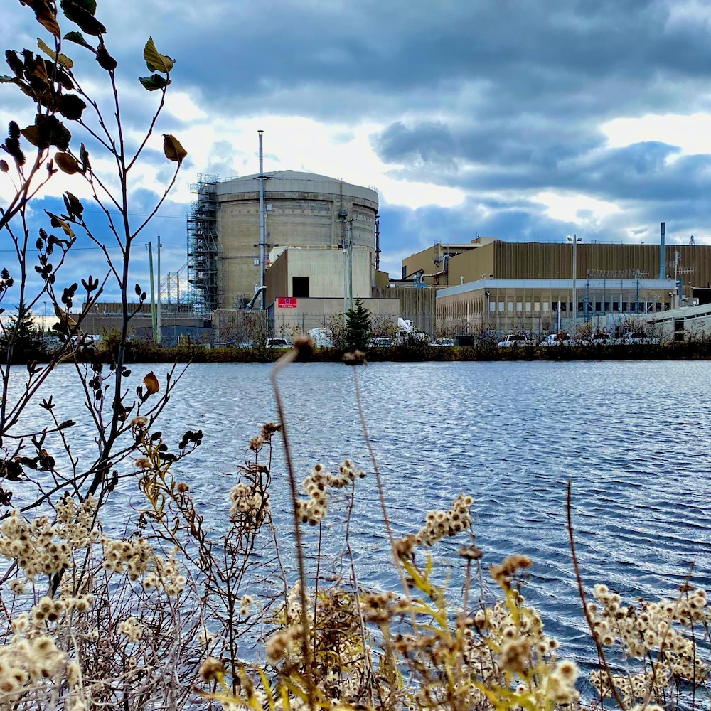 La centrale nucléaire de Point Lepreau au Nouveau-Brunswick.