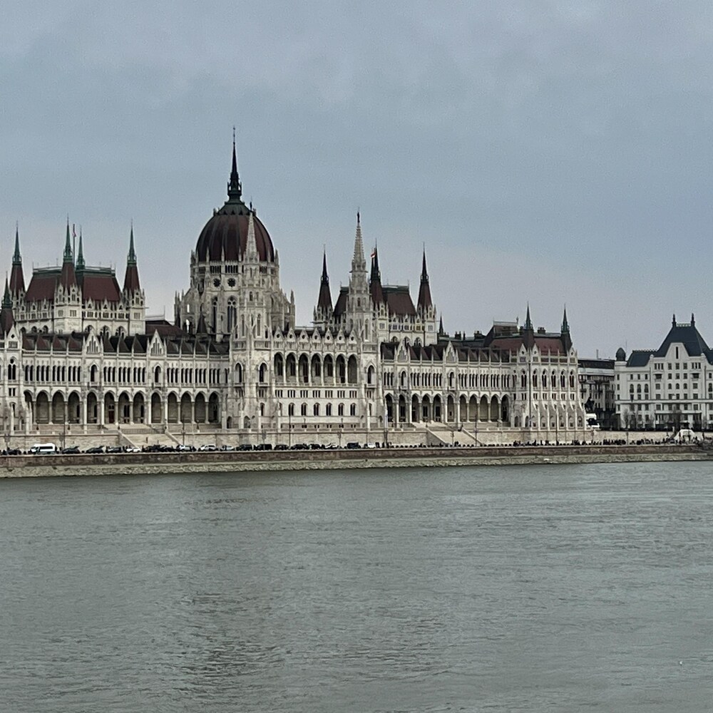 Le parlement hongrois, à Budapest.