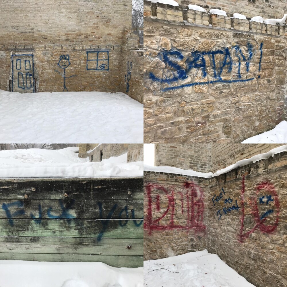 L Incendie Du Monastère Du Lotus Rouge Les ruines du monastère trappiste vandalisées à Saint-Norbert | Radio
