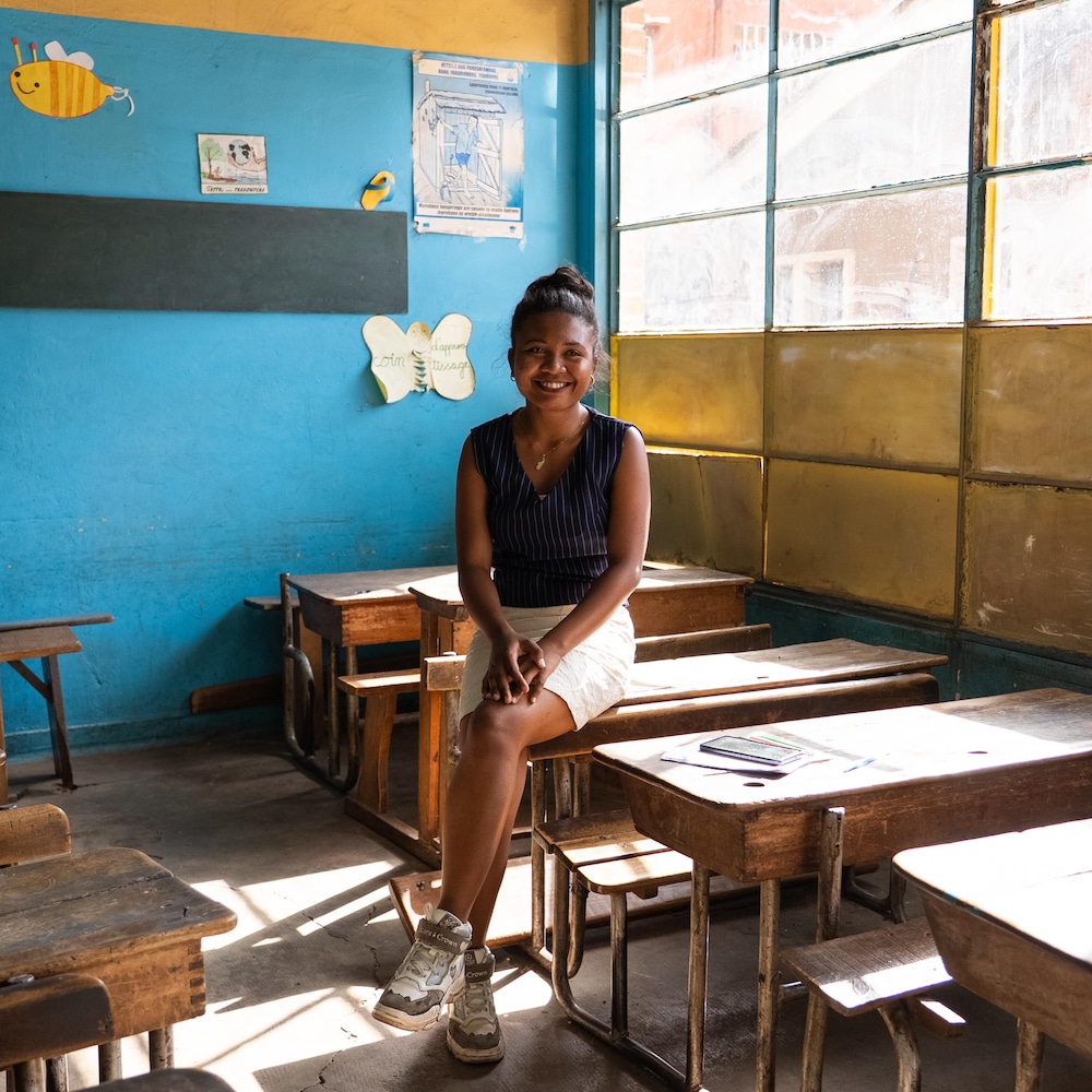 Sarobidy Fanantenantsoa est en 6e année de médecine.