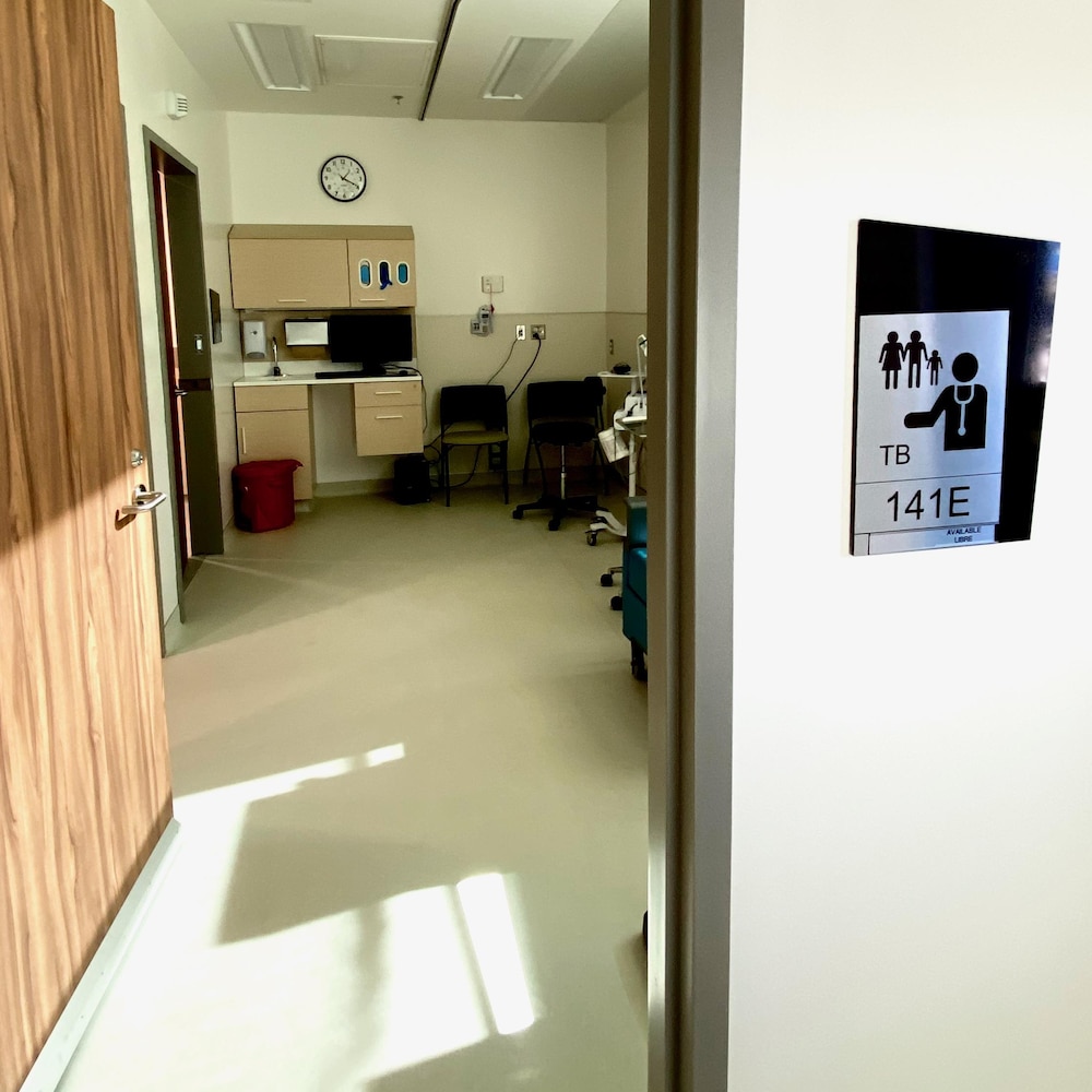 La clinique de tuberculose au centre de santé de Kinngait.