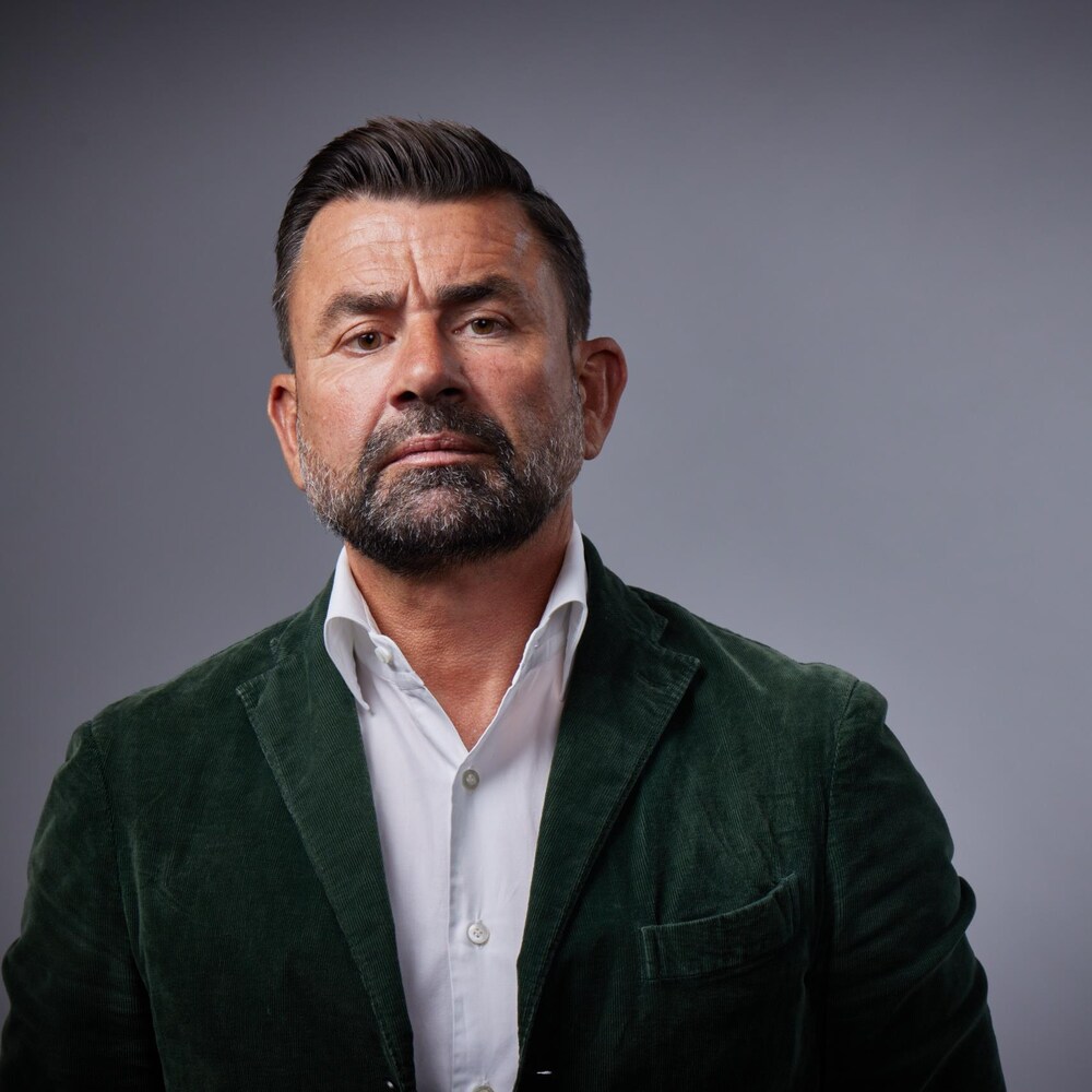 Portrait de Mark MacGann.