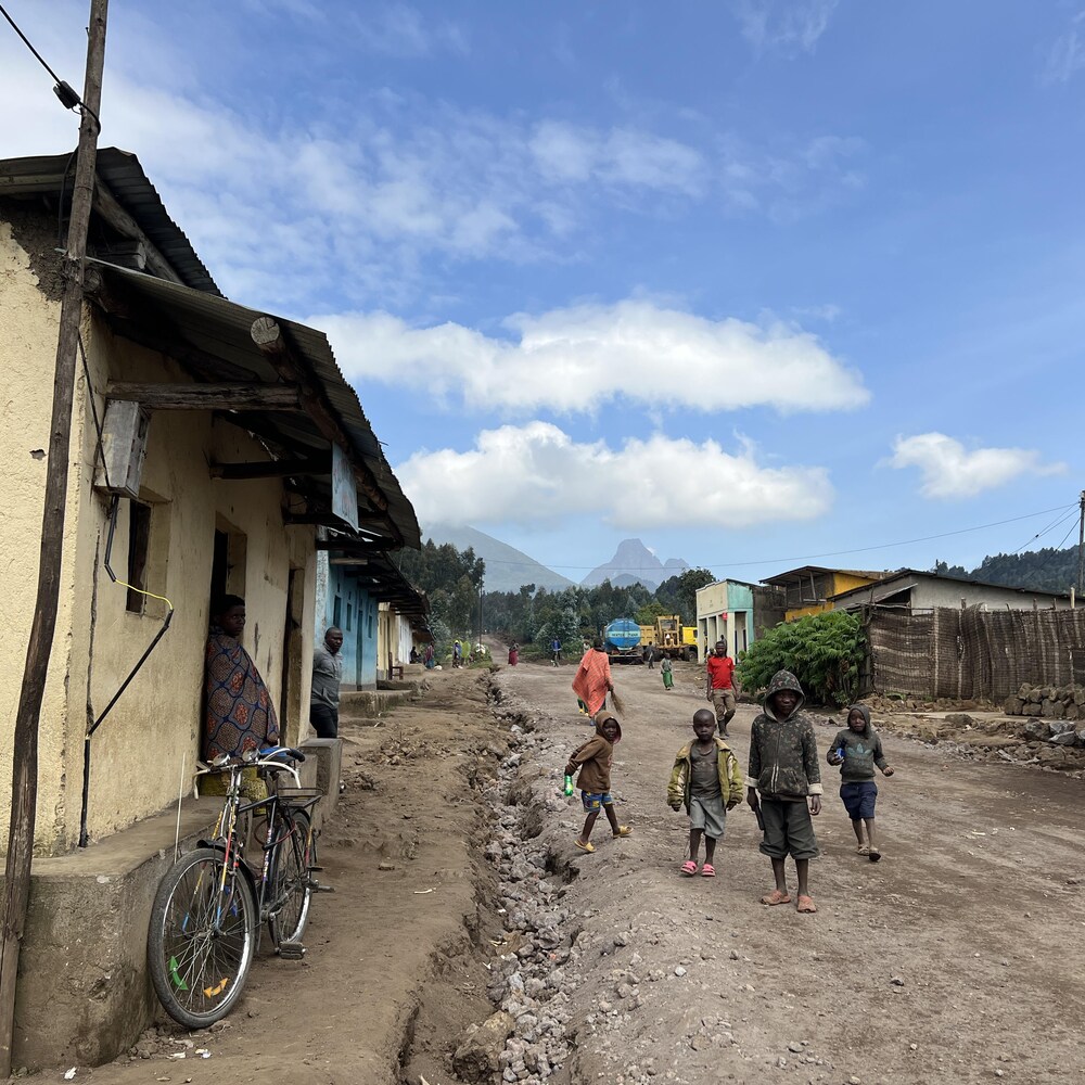 Un village au Rwanda.