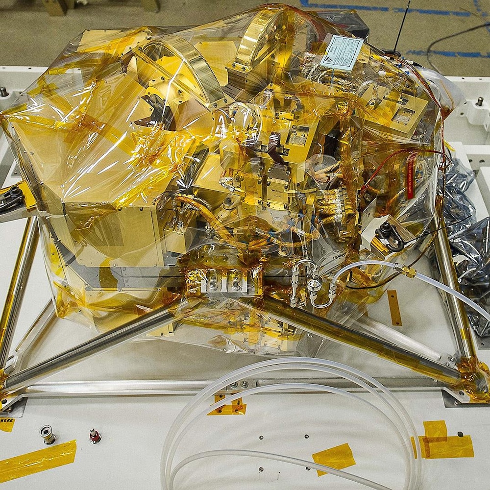 Le module optique de l'instrument NIRCam.
