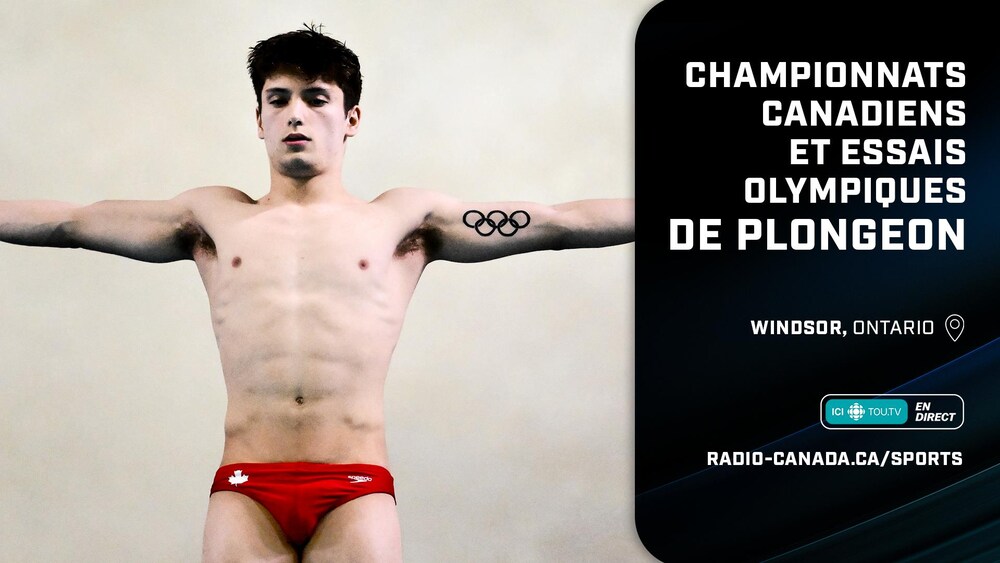 Sports week-end présente les championnats canadiens et essais olympiques de plongeon pour les Jeux de Paris 2024.