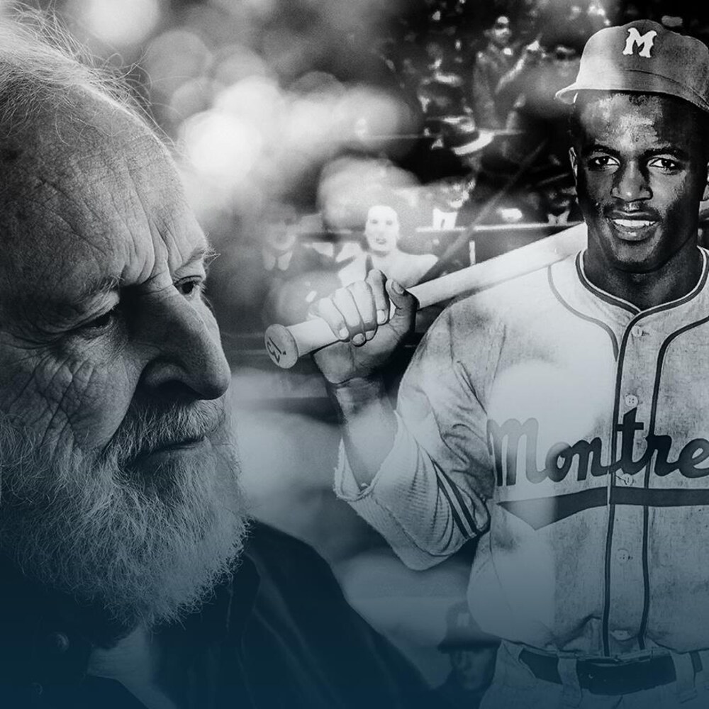 Marcel Sabourin et Jackie Robinson