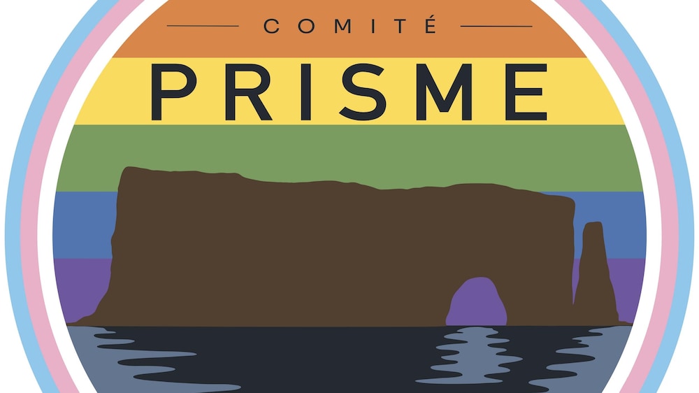Logo d'un comité LGBTQ+ de la Gaspésie.