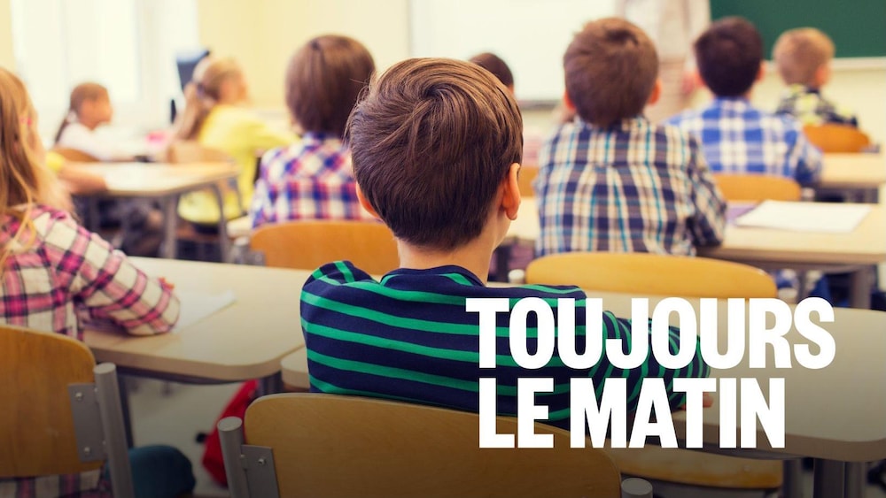 Des élèves dans une classe.