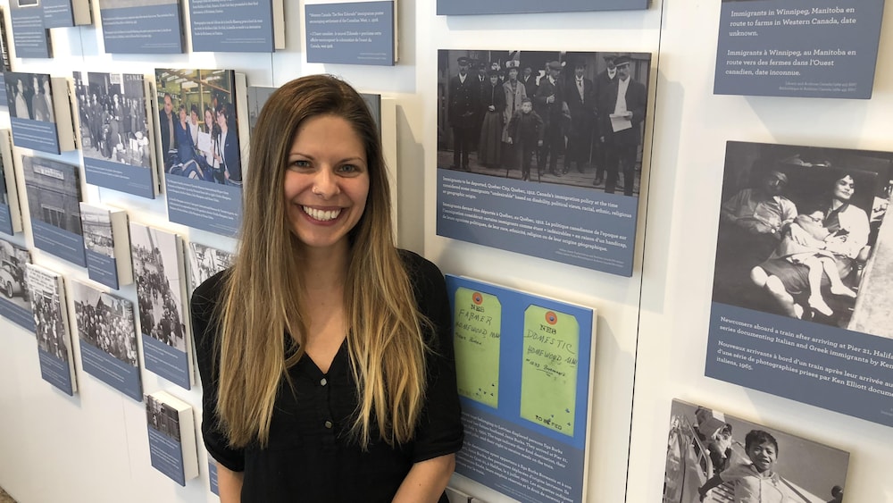 Sophie Auffrey, agente de développement de patrimoine à la Place Resurgo de Moncton.