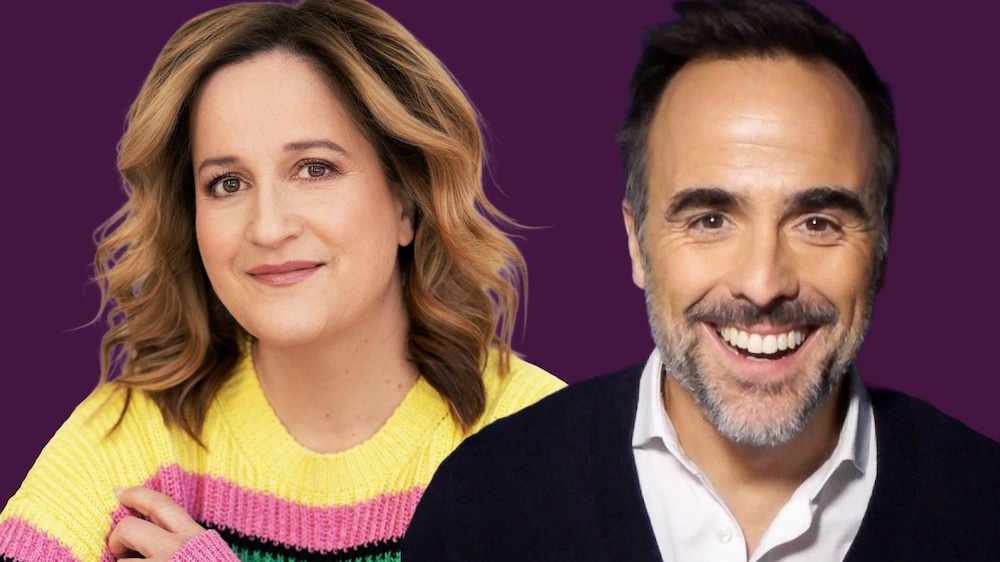 Radio-Canada Montage photo avec Élyse Marquis et Sébastien Benoît, les deux capitaines pour La fureur 2026.