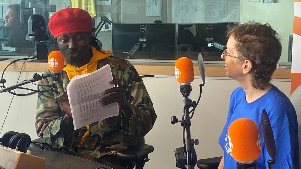 Les poètes Mar Ndiaye et Véronica Rioux