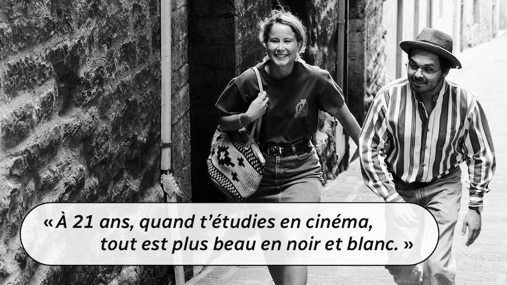 À 21 ans, quand t'étudies en cinéma, tout est plus beau en noir et blanc.