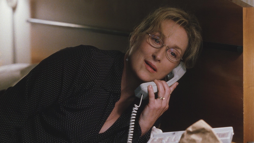 Sony Pictures Une femme au téléphone.