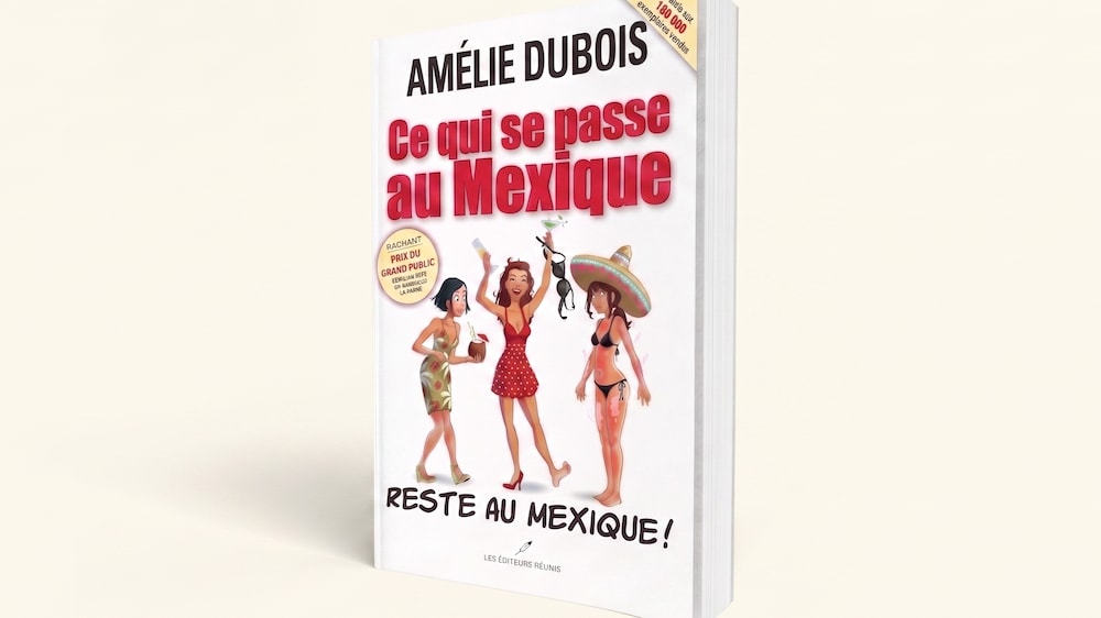 Trois personne sur la couverture d'un livre.