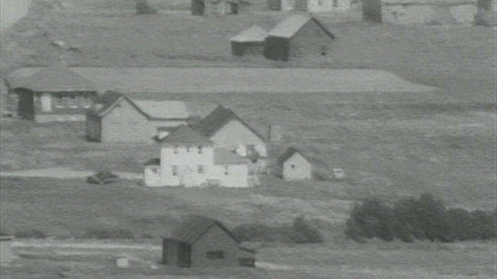 Des maisons qui se situaient sur le territoire de Forillon avant l'expropriation de centaines de gaspésiens.