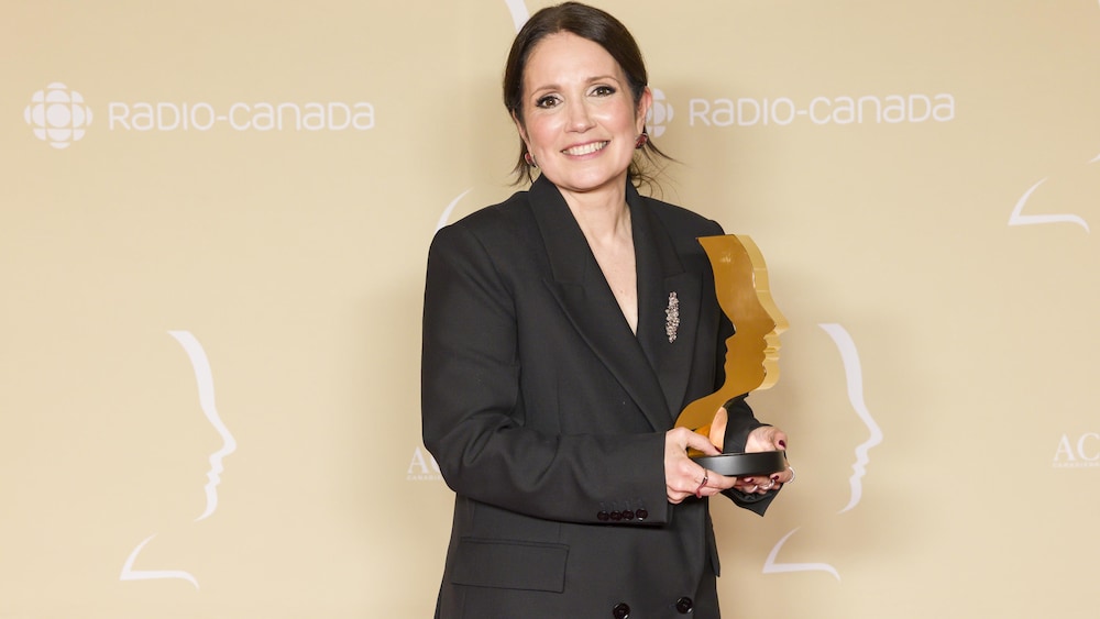 France Beaudoin - au Gala des 41es prix Gémeaux.