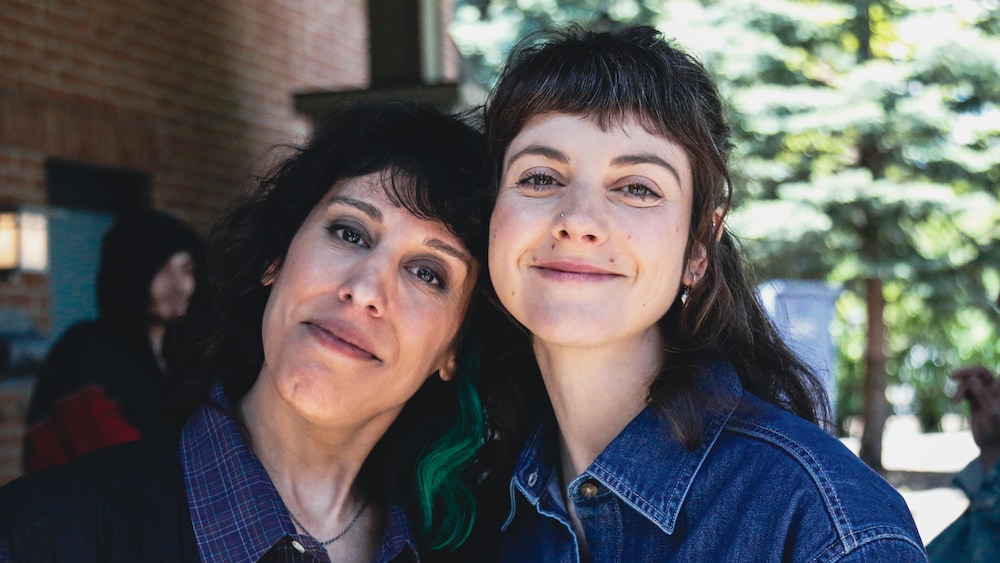 Portrait de Ines Talbi et Valérie Tellos.