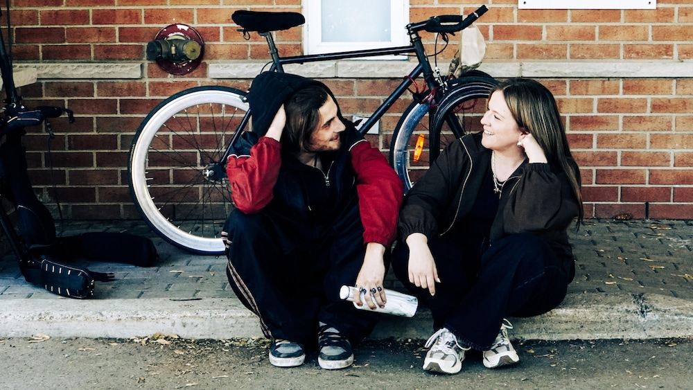 Portrait de Sam-Éloi Girard et Pascale Renaud-Hébert. 