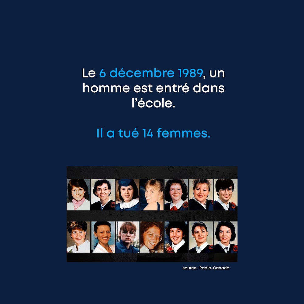 Le 6 décembre, ça faisait 30 ans que la tuerie de la Polytechnique ...