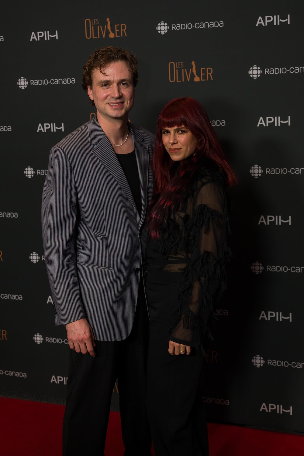 Arnaud Soly et sa conjointe, Laurence Gough.
