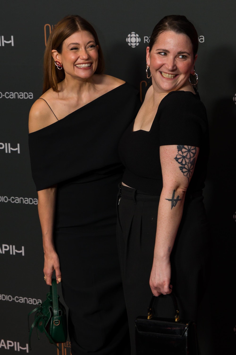 Katherine Levac et Odrée Rousseau.