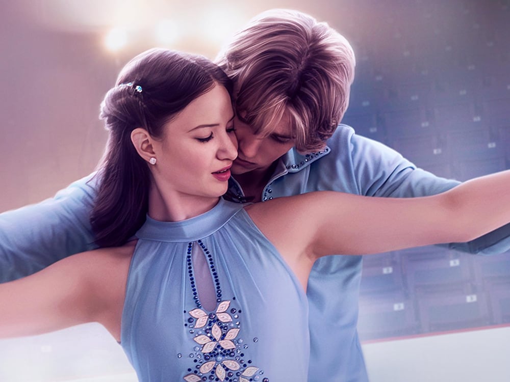 Radio-Canada Visuel de la série Rêve de glace (V.F. de Finding Her Edge).