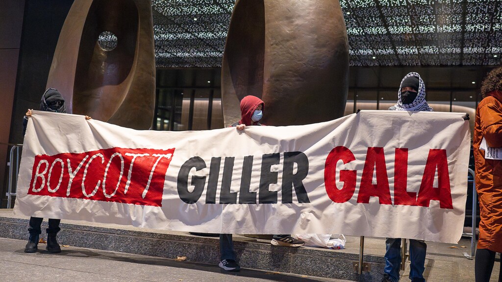 Grupo propalestino pone fin al boicot del premio literario Giller ...