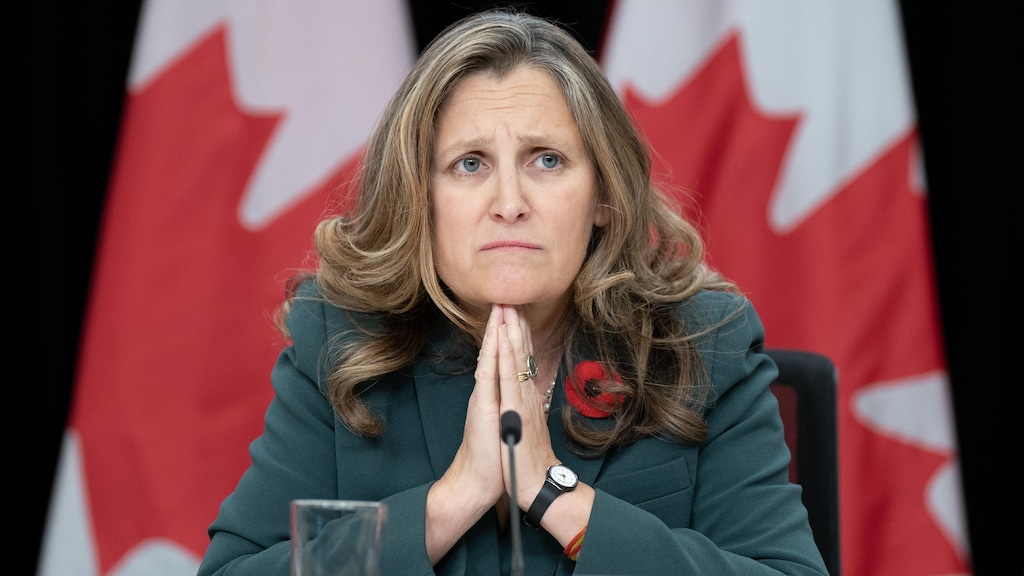 Chrystia Freeland, vicepremière ministre et ministre des Finances