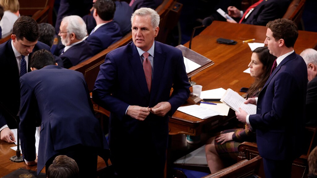 U.S. House Republican Kevin McCarthy fails to clinch Speaker role on ...