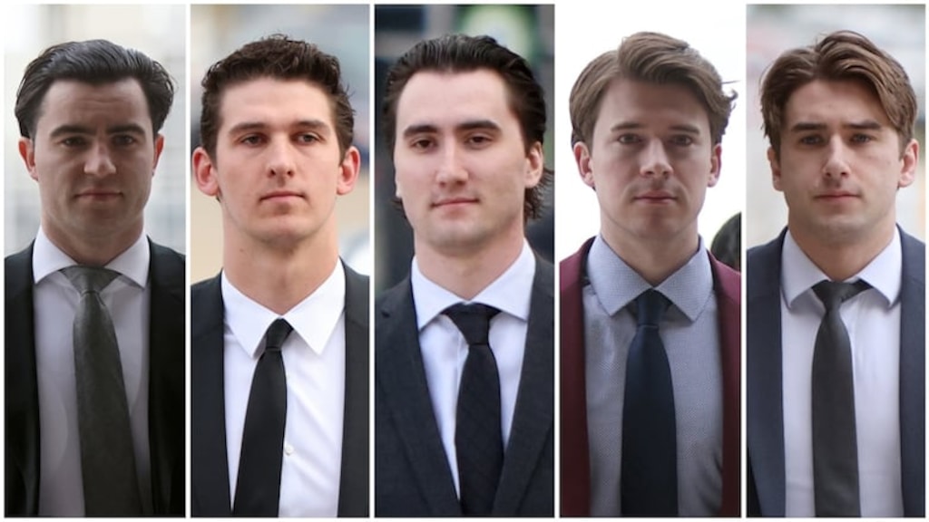 Mistrial Declared In Sex Assault Case Against 5 Ex World Junior Hockey Players In London Ont Dillon Dube Cal Foote Alex Formenton Carter Hart Michael Mcleod Process Hockey Canada London 20296