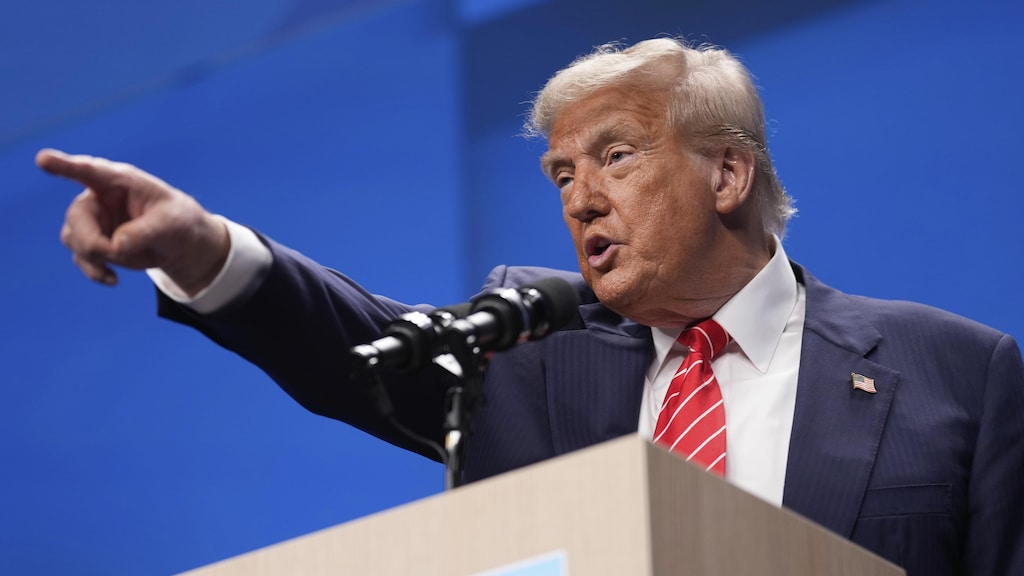Trump critique le Canada qui annonce vouloir reconnaître l'État palestinien | Donald Trump, président des États-Unis | Radio-Canada.ca